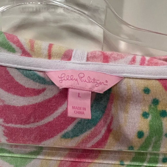 Lilly Pulitzer Terry Cloth Swim Coverup! - Picture 2 of 5